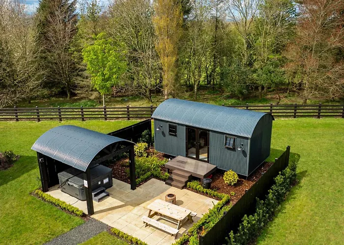 Shepherds Huts At Ballyness Farm